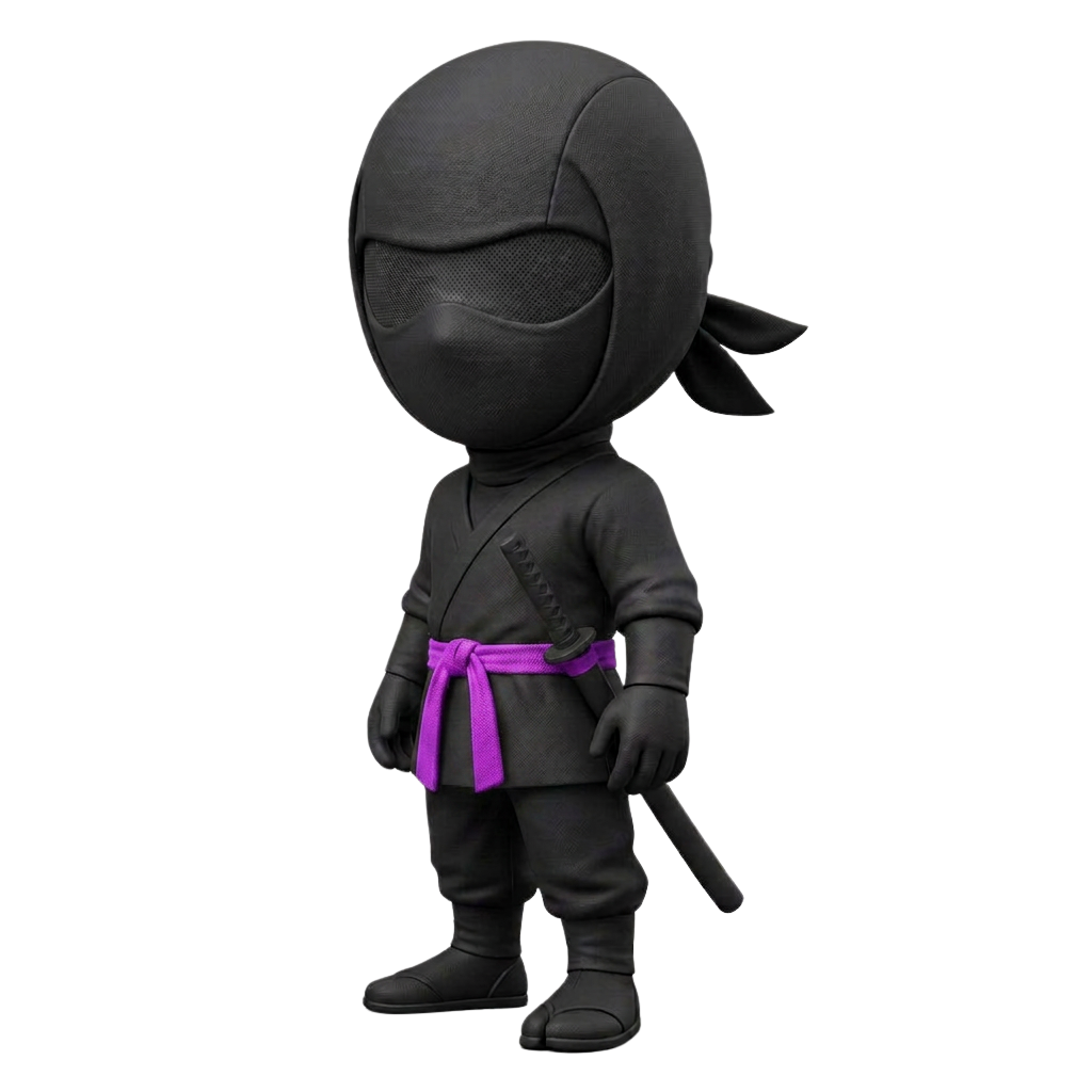 purple belt ninja